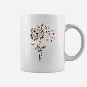 Dandelion Chicken Flower Floral Chickens Tree Lover Coffee Mug | Crazezy UK