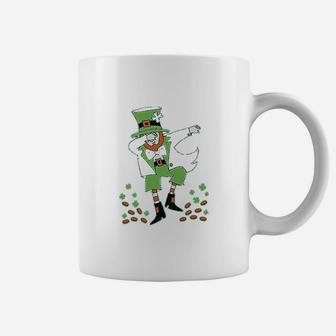 Day Clovers Dabbing Leprechaun Coffee Mug | Crazezy AU
