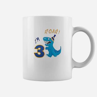 Dinosaur 3Rd Birthday Coffee Mug | Crazezy