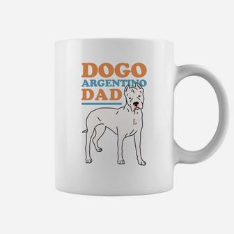 Dogo Argentino Dad Dog Owner Dogo Argentino Coffee Mug | Crazezy AU