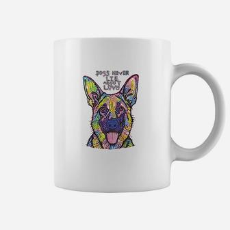Dogs Never Lie About Love German Shepherd Coffee Mug | Crazezy AU