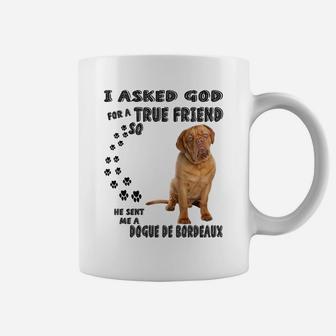 Dogue De Bordeaux Quote Mom Dad Print, French Mastiff Dog Coffee Mug | Crazezy CA