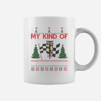 Drag Racers Racing Christmas Tree Ugly Xmas Sweater Sweatshirt Coffee Mug | Crazezy AU