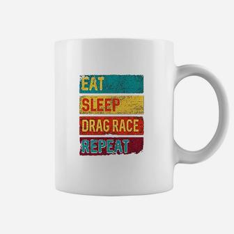 Drag Racing Eat Sleep Drag Race Repeat Baby Coffee Mug - Thegiftio UK