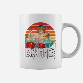 Drummer Musician Drumming Drums Percussion Player Coffee Mug | Crazezy