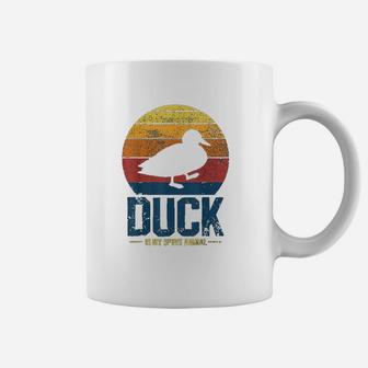 Duck Vintage Is My Spirit Animal Coffee Mug | Crazezy AU