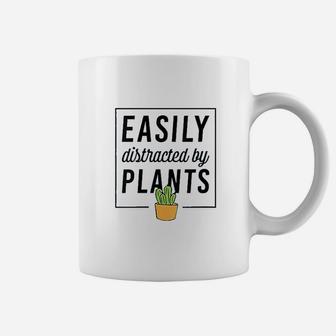 Easily Distracted By Plants Coffee Mug | Crazezy AU