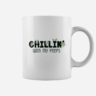 Easter Kids Chillin My Peeps Easter Clothing Youth Teen Coffee Mug | Crazezy AU