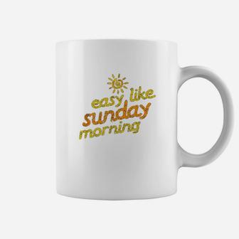 Easy Like Sunday Morning Coffee Mug | Crazezy CA
