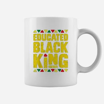 Educated Black King Coffee Mug | Crazezy CA