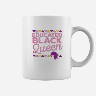 Educated Melanin Queen Coffee Mug - Thegiftio UK