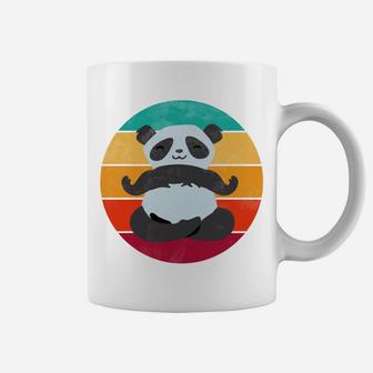 Eff You See Kay Why Oh You Panda Yoga Vintage Retro Funny Coffee Mug | Crazezy
