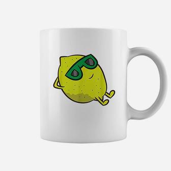 Emon Summer Fruit Sunglasses On Lemon Coffee Mug | Crazezy DE