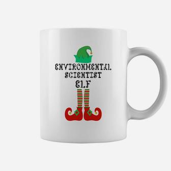 Environmental Scientist Elf Family Matching Christmas Gift Sweatshirt Coffee Mug | Crazezy