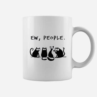 Ew People Cats Coffee Mug - Thegiftio UK