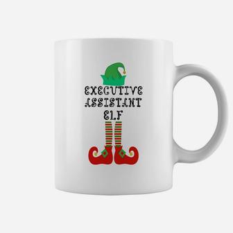 Executive Assistant Elf Family Matching Christmas Gift Sweatshirt Coffee Mug | Crazezy