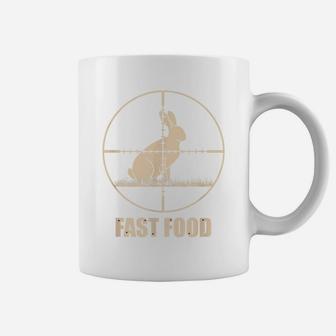 Fast Food Bunny Rabbit Hunting | Gift For Hunters Coffee Mug | Crazezy CA