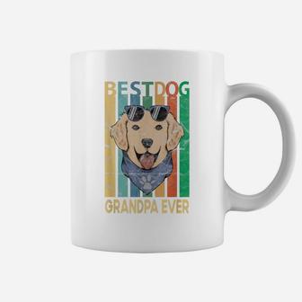 Fathers Day Best Dog Grandpa Ever Shirt Pet Lover Grandad Coffee Mug | Crazezy UK