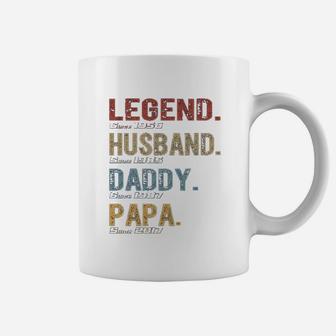 Fathers Day Legend Husband Daddy Papa Coffee Mug | Crazezy CA