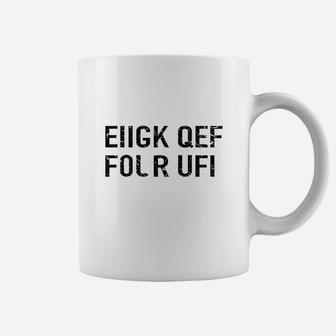 Fck Off Hidden Message Funny Gift Coffee Mug - Thegiftio UK