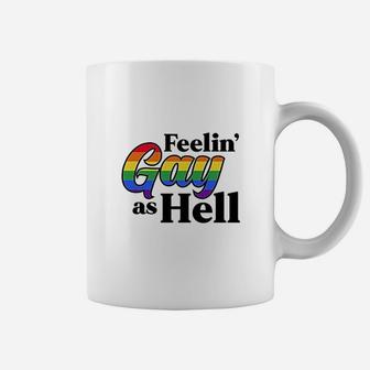Feelin Rainbow Coffee Mug | Crazezy CA