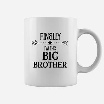 Finally I Am The Big Brother Toddler Coffee Mug - Thegiftio UK