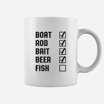Fishing List Coffee Mug | Crazezy UK