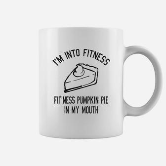 Fitness Pumpkin Pie Coffee Mug | Crazezy CA