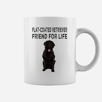 Flat-Coated Retriever Friend For Life Dog Friendship Coffee Mug | Crazezy DE