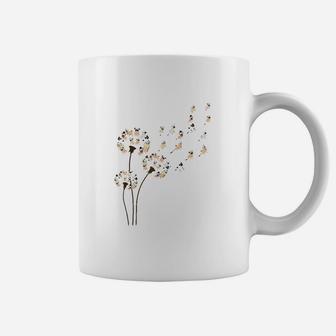 Flower Pug Dogs Coffee Mug | Crazezy