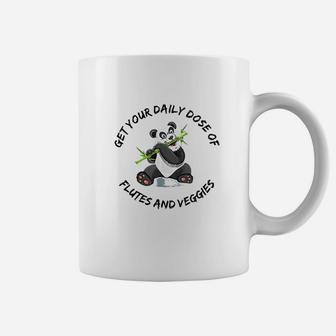 Flute Players Gifts Panda Flute Coffee Mug | Crazezy UK