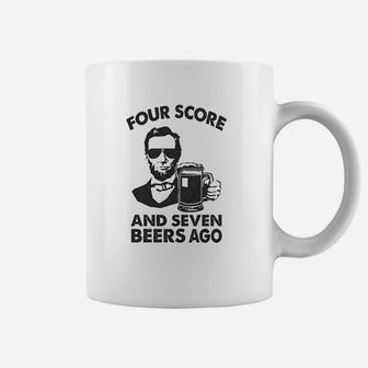 Four Score And Seven Beers Coffee Mug | Crazezy