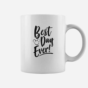Friends Best Day Ever Text Coffee Mug | Crazezy