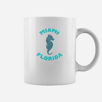 Fun Miami Seahorse Beach Vacation Coffee Mug - Thegiftio UK