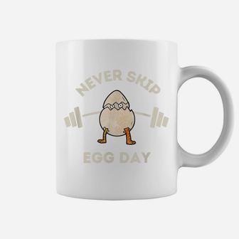 Funny Cook Shirts Chef Gift Gym Owner Never Skip Egg Day Fun Coffee Mug | Crazezy