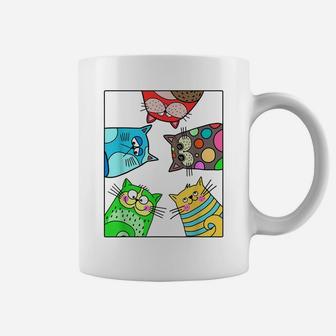 Funny Cute Cats, Cat Lovers Coffee Mug | Crazezy