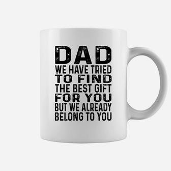 Funny Fathers Day Clothing From Daughter Son To Dad Sayings Coffee Mug | Crazezy UK