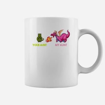 Funny My Aunt Your Aun For Niece And Crazy Aunt Coffee Mug - Thegiftio UK