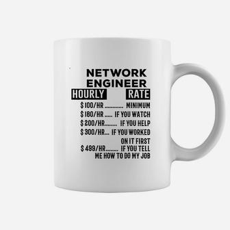 Funny Network Engineer It Computer Networking Site Engineering Coffee Mug | Crazezy
