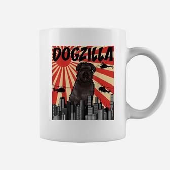 Funny Retro Japanese Dogzilla Bouvier Des Flandres Coffee Mug | Crazezy