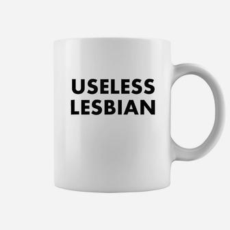 Funny Useless Lesbian Lgbt Gay Pride Gift Coffee Mug | Crazezy UK