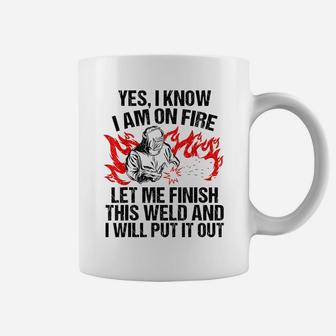 Funny Welding Gift For Men Women Cool Welder Job Sayings Coffee Mug | Crazezy