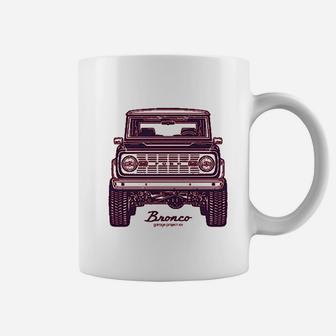 Garageproject101 Classic Bronco Front Coffee Mug | Crazezy
