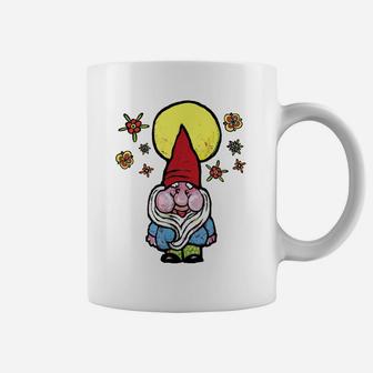 Garden Gnome Magical Happy Faerie Design Coffee Mug | Crazezy UK