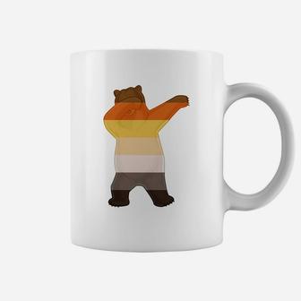 Gay Pride Bear Dabbing Bear Pride Coffee Mug - Thegiftio UK