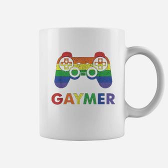 Gaymer Rainbow Coffee Mug - Thegiftio UK