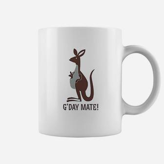Gday Mate Kangaroo Coffee Mug | Crazezy DE