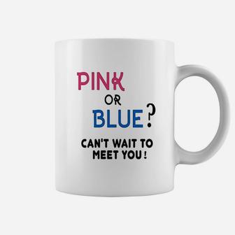 Gender Reveal Team Girl Or Boy Pink Or Blue Funny Graphic Coffee Mug - Thegiftio UK