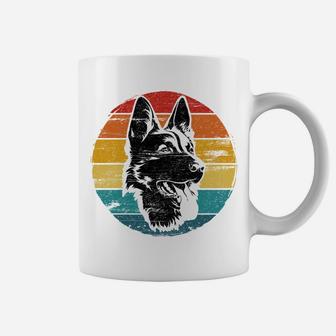 German Shepherd Lovers Vintage Mom Dad Dog Pet Lover Gift Coffee Mug | Crazezy