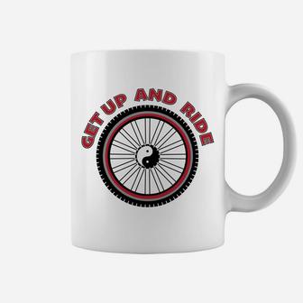 "Get Up And Ride" The Gap And C&O Canal Book Sweatshirt Coffee Mug | Crazezy UK